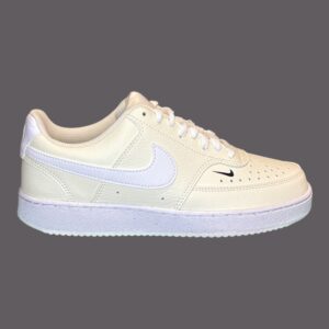 Nike Court Vision Low White/Pale Ivory-Black