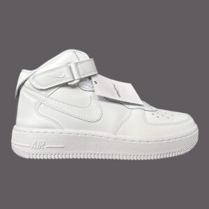Nike Air Force 1 Mid Easyon GS Triple White