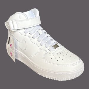 Nike Air Force 1 Mid Easyon GS Triple White