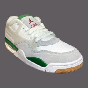 Air Jordan 4 RM White/Pine Green-Neutral Grey